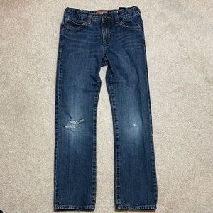 3/$10 💜 Skinny Dark Blue Straight Jeans